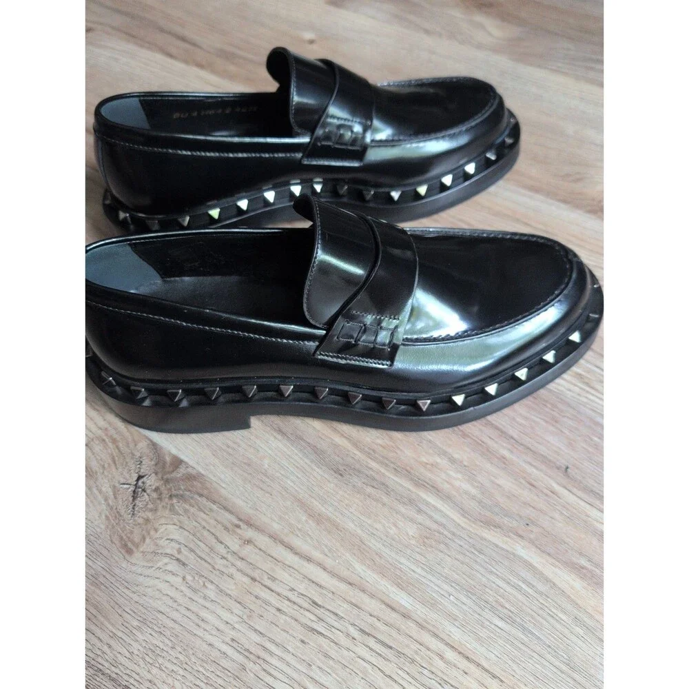 Valentino Garavani Rockstud M-Way Loafers Mens EU 42.5 $1190